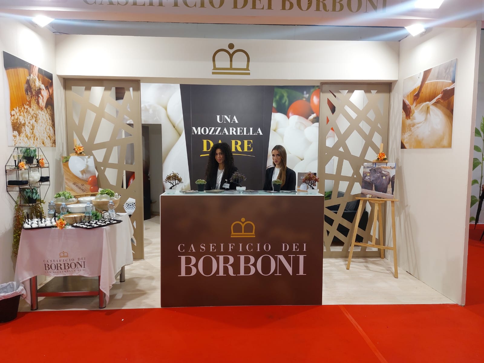 Grande successo per la partecipazione di Caseificio dei Borboni a Gustus