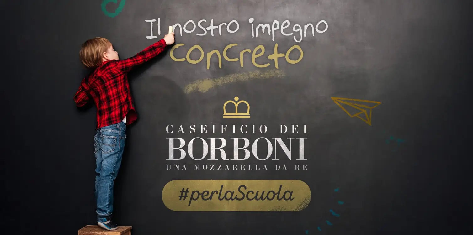 Lo Showcooking nel tuo istituto scolastico: partecipa al progetto Caseificio dei Borboni #PerLaScuola!
