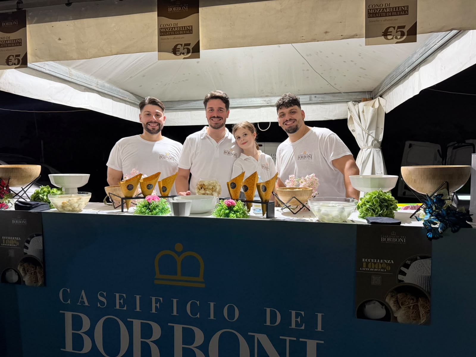 Caseificio dei Borboni alla Festa della Madonna del Carmine di Marigliano