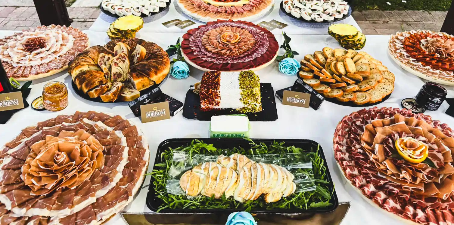 L’eccellenza di Caseificio dei Borboni per i tuoi eventi: scopri i nostri Catering
