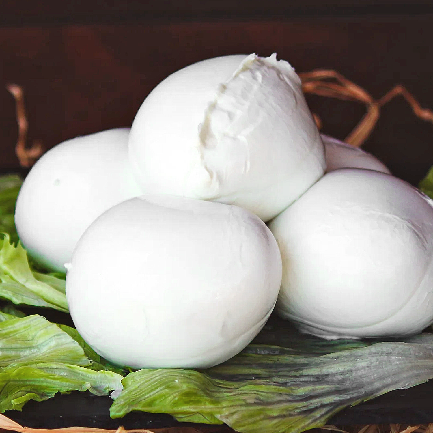 Mozzarella di latte di bufala senza lattosio