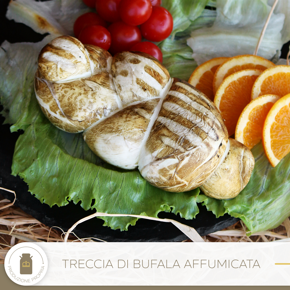 Treccia di Bufala affumicata.